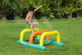 Bestway opblaasbare hindernisbaan met water sproeier / bogen (goal) met sprinklers / waterspeelgoed zomer / splash (voor kinderen)