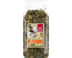 Dein Bestes Knaagdierensnack - Snack voor knaagdieren & dwergkonijnen, Naturverliebt, paardenbloem met goudsbloemen, 150 g