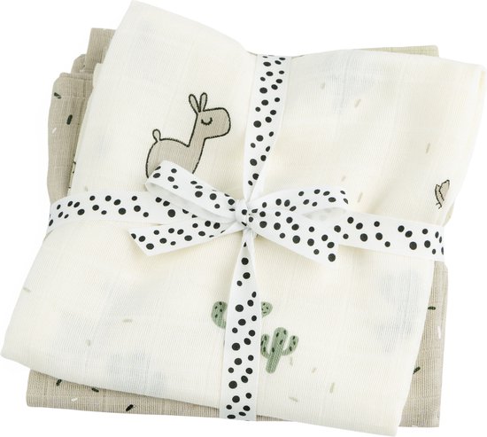 Done by Deer Swaddle 2-Pack Lalee - 120x120 cm.