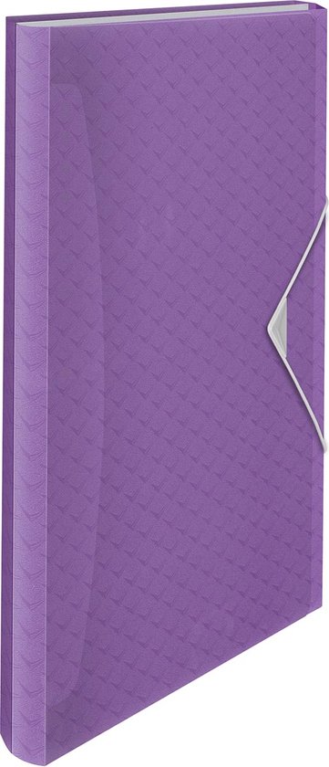 Lot De 10 Classeurs à Anneaux Esselte Colour'Breeze - Format A4, Dos 42 Mm, Capacité 190 Feuilles - Couleur Corail
