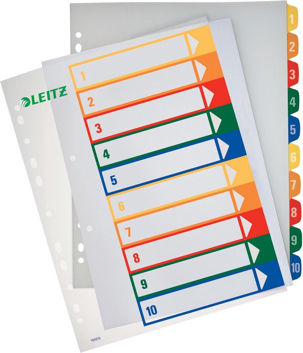 Leitz PC printbare Project Indexen 10 tabs 10 stuks