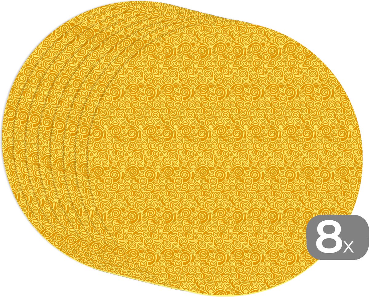 Ronde placemats Onderlegger Placemats rond Symbolisme Oude