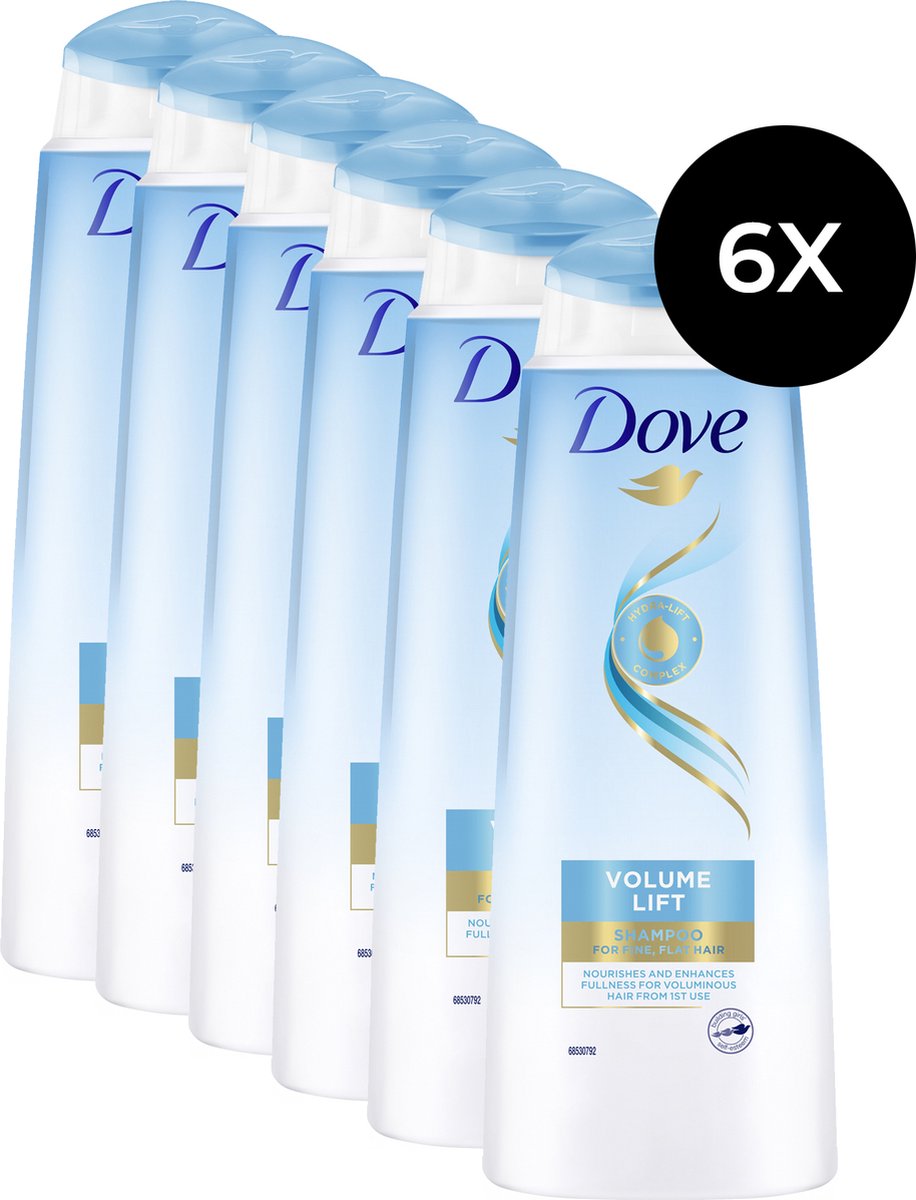 Dove Volume Lift Shampoo - 6x 400 ml (voor fijn, futloos haar)