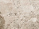 AZIATISCH LANDSCHAP FOTOBEHANG | 3,71 x 2,80 meter - A.S. Création Metropolitan Stories "The Wall"