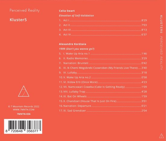 Kluster5 - Perceived Reality (CD)