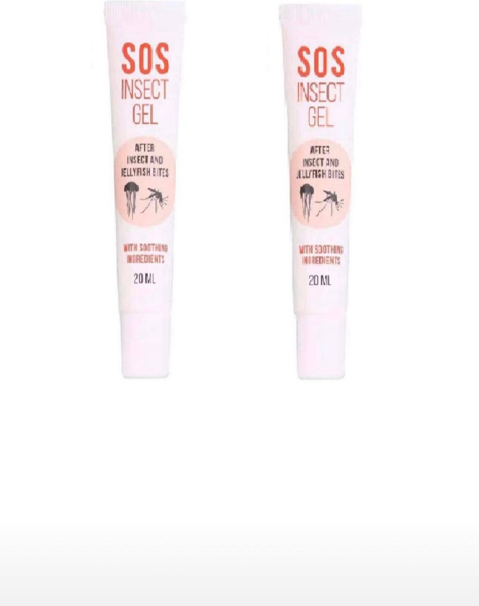 Goedkoopste Insect gel voor insectenbeten 20 ml - after insect and jellyfish bites - insecten en kwallenbeten gel - muggen - Afterbite - muggen spray - After Bite - Insectenbeten - Na De Beet Gel