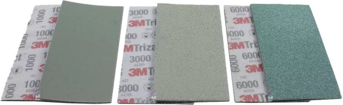 3M Trizact Flexibele Handschuurvel 80x140mm - P6000