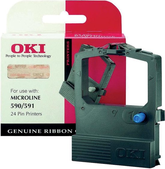 Original Dot Matrix Tape OKI 09002316 Black