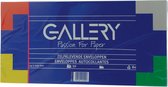 Gallery enveloppen ft 114 x 229 mm, stripsluiting, pak van 50 stuks 10 stuks