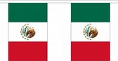 Ligne drapeau de luxe Mexique 9 m