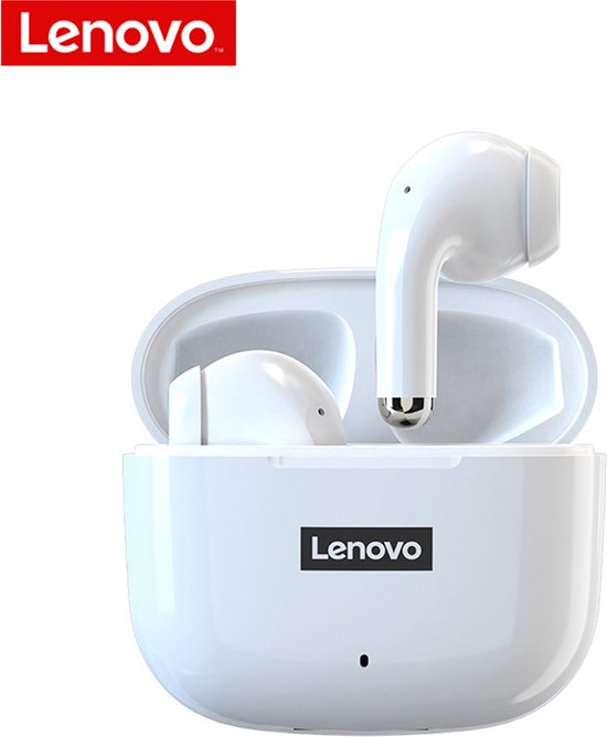 Lenovo LP40 Pro Bluetooth Oordoppen - Wireless Earphones - Draadloze Oordopjes - Bluetooth Oordopjes - Wit