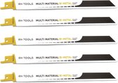 RNtools reciprozaagblad Multi Material Bi-Metal 225mm - 5 stuks