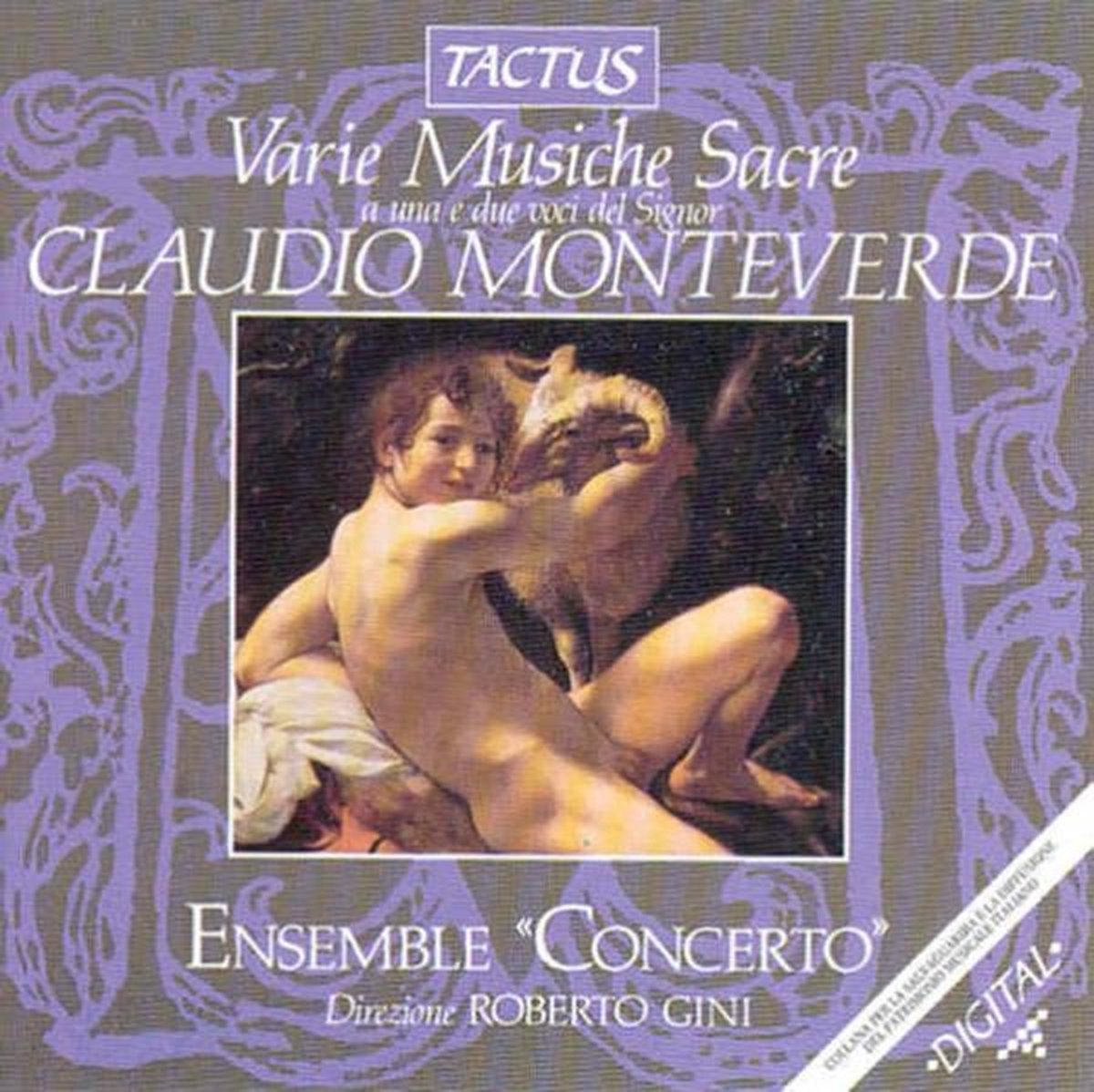 Ensemble "Concerto", Roberto Gini - Monteverdi: Varie Musiche Sacre (CD)