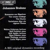 Walton Gronroos & Ralf Gothoni - Brahms: Romanzen Aus Magelone For Bariton (CD)