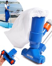 Bol.com Nafura® Zwembad stofzuiger - Zwembad bodem reiniging - Inclusief 5-delige steel (140cm) - Bodemzuiger zwembad - Zwembads... aanbieding