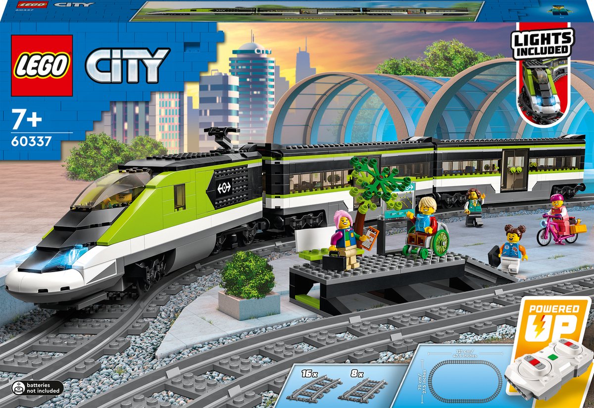 LEGO City Trains 60337 Le Train De Voyageurs Express | bol.com