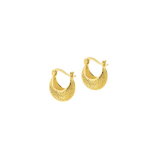 Goud Plated Jaipur Hoops