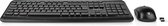 Bol.com Nedis Muis en Toetsenbord - Set - Draadloos - Muis- en toetsenbordverbinding: USB - 800 / 1200 / 1600 dpi - Instelbare D... aanbieding