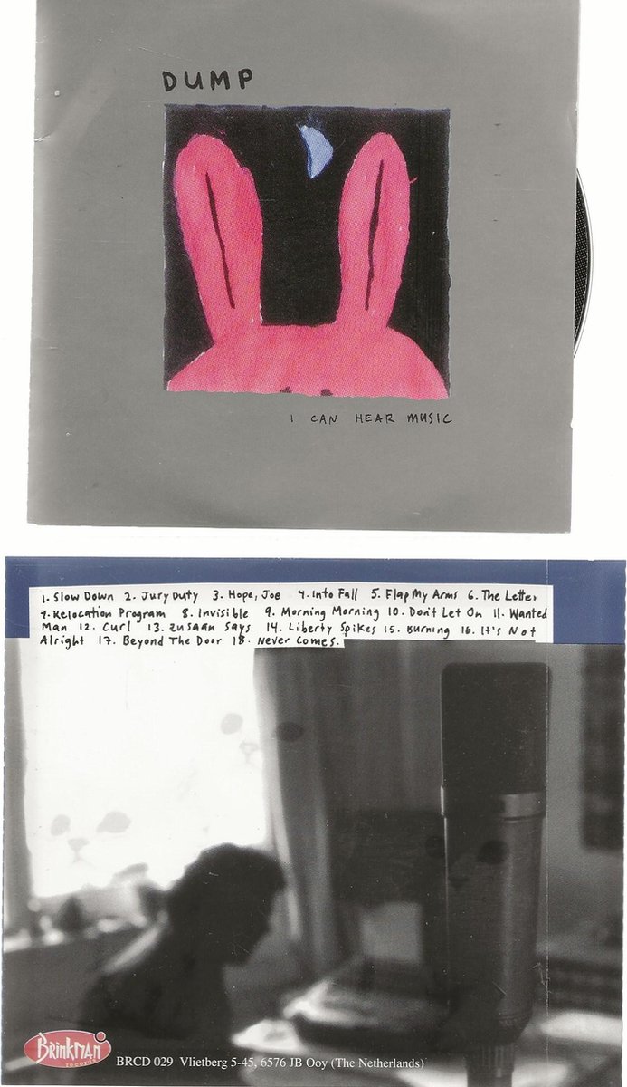 DUMP - I CAN HEAR MUSIC ( 1 disc versie )