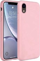 Hoesje geschikt voor Apple iPhone XS Max - Siliconen Back Cover - roze