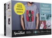 Speedball Advanced All-In-One - zeefdruk set - voor gevorderden - inclusief verf - LED lamp