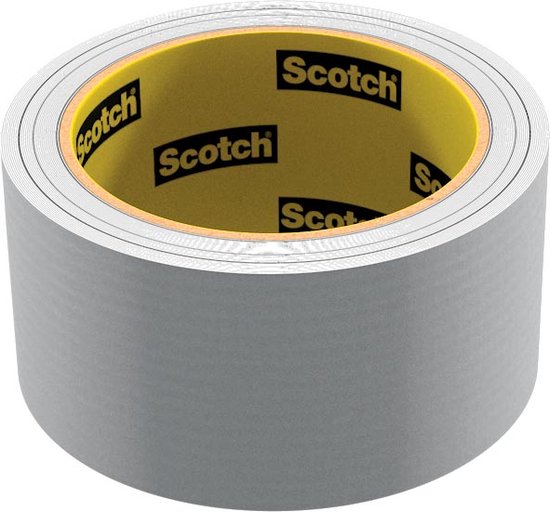 Duct tape Ducktape Extra Sterk Grijs - XXL rol - 50 mtr x 5 cm - 1 rol