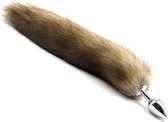 Jumada - Staart - Butt plug met vossenstaart - Erotiek - Seksspeeltjes - Vos - Vossenkleur - 40 cm