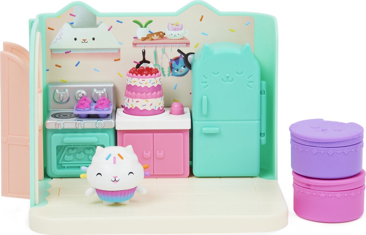 Gabby's Poppenhuis - Cakey's Keuken-speelset — afbeelding 5