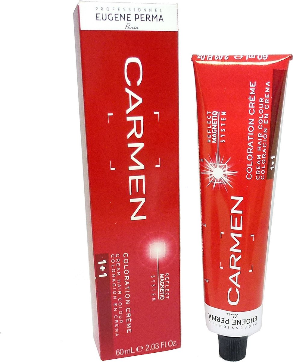 Eugene Perma Carmen Ultime Permanente Kleuring Crème Haarkleur 60ml - 09.01 natural ash very light blonde