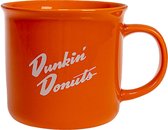 Dunkin' Retro Mok Bekers –Oranje – Koffiemok – Porselein