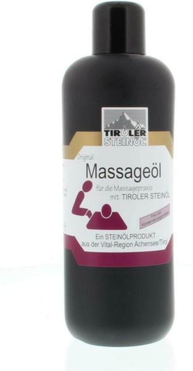 Tiroler Steinoel Massage olie professioneel 500 ml