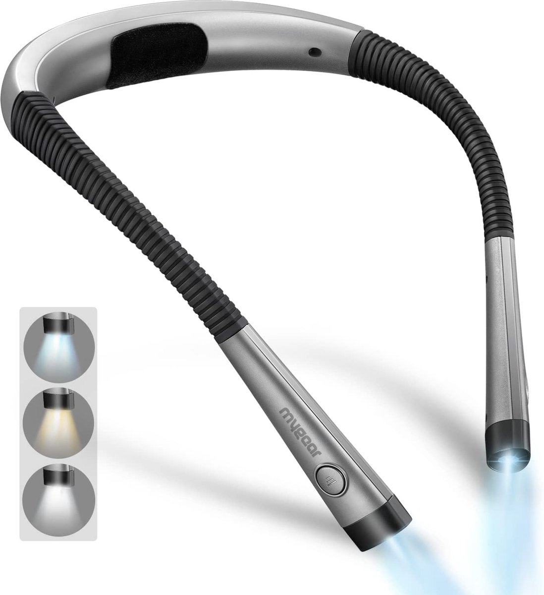 MyGear Leeslamp & Neklamp - Boeklezen - Handsfree - Kamperen - Wandelen - Repareren