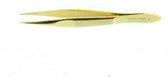 Malteser Pincet 8 cm verguld spits 424-G 1st