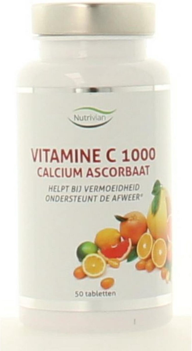 Nutrivian Vitamine C 1000 Calcium Ascorbaat Tabletten
