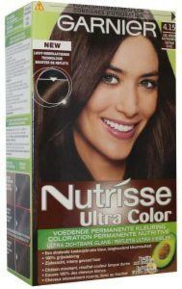 Garnier Nutrisse Ultra Color 4.15 - Brun Marron - Teinture Pour Les Cheveux  - Onlinevoordeelshop