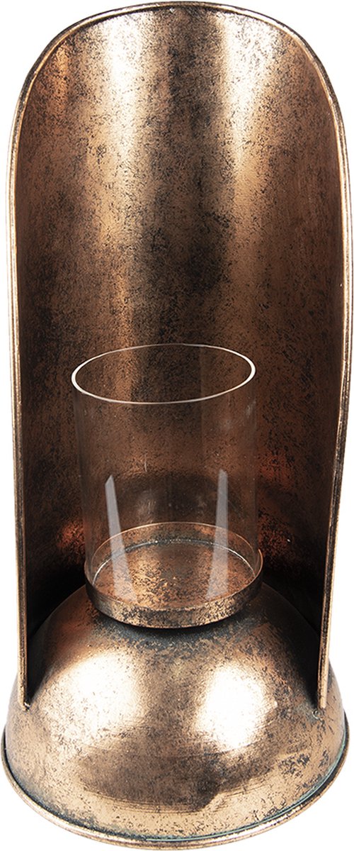 Clayre & Eef Kandelaar 35 cm Koperkleurig Metaal