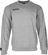Spalding Team II Sweater Kinderen - Grijs Gemeleerd | Maat: 164