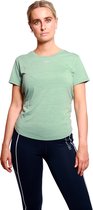 Marrald Performance T-Shirt - Haut pour femme Singlet Sport Top Sport Shirt Yoga Fitness Course à pied - Vert XXL