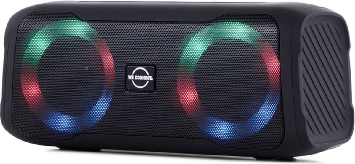 BRAINZ Focus Speaker - LED Speaker - Bluetooth speaker - Zwart