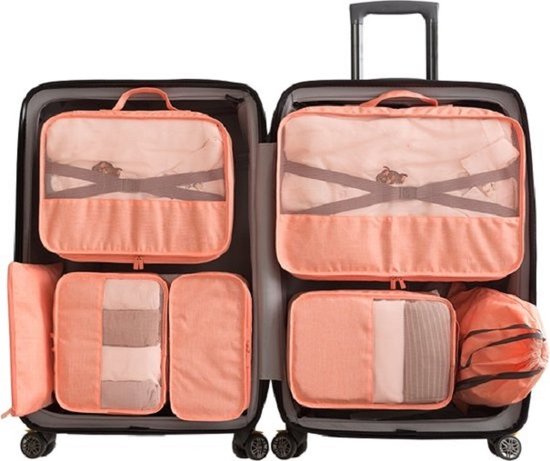 Luxe Packing Cubes set - Uitgebreide 7 delige set - Kleding organizer voor  koffer en... | bol.com