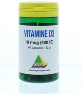 SNP Vitamine D3 10 mcg/10 mcg 60 capsules