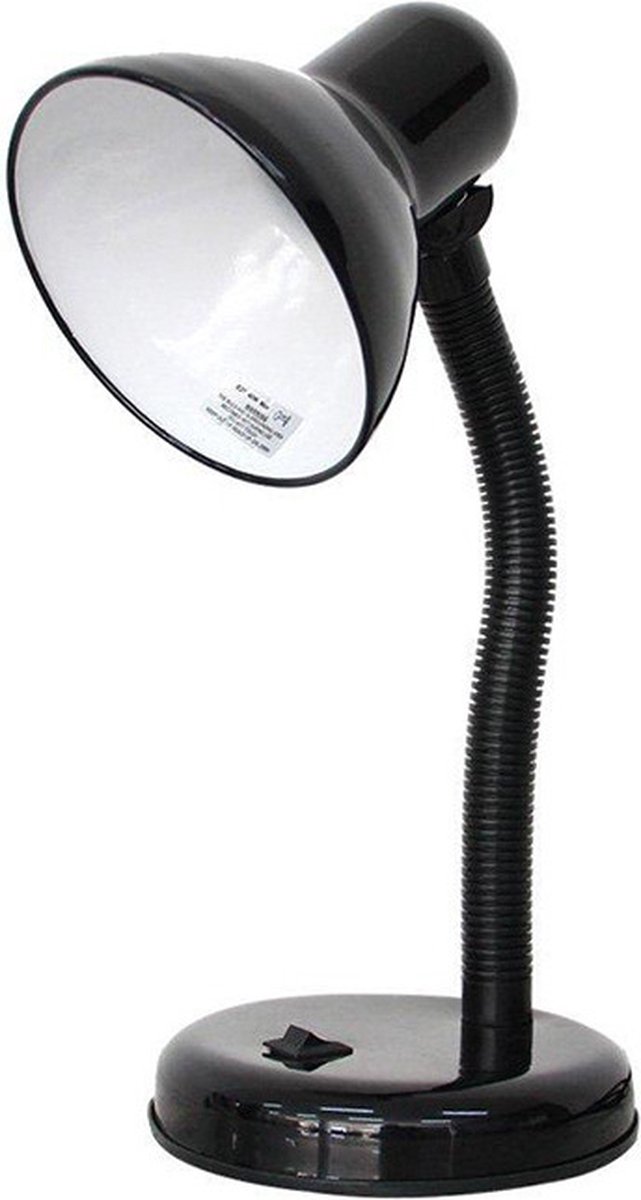 Bureaulamp zwart - buigbare poot - metaal - kinderkamer — afbeelding 2