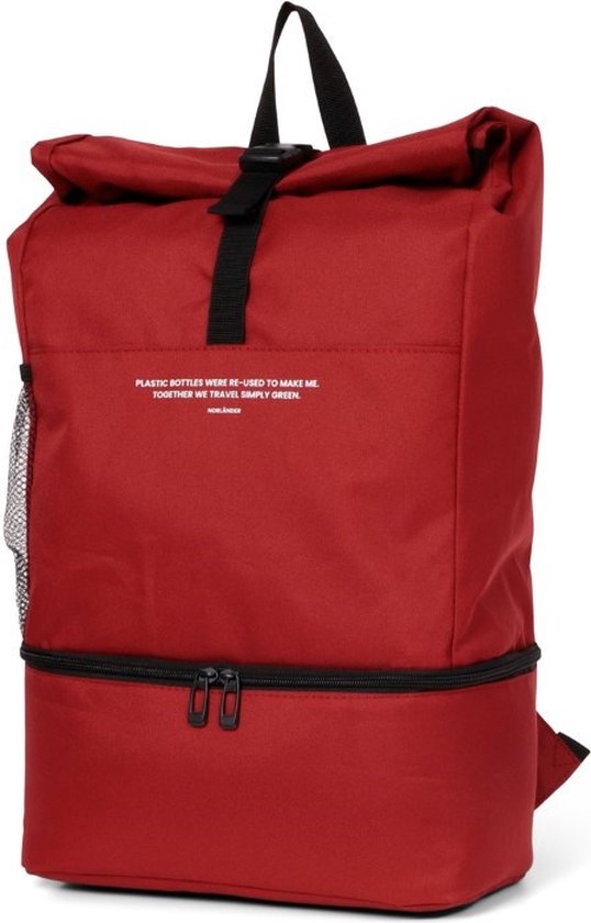 Nörlander - Norlander Cooler Bag - Sac à dos rafraîchissant - 3  compartiments - Rouge | bol