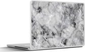 Laptop sticker - 14 inch - Stenen - Marmer - Agaat - 32x5x23x5cm - Laptopstickers - Laptop skin - Cover
