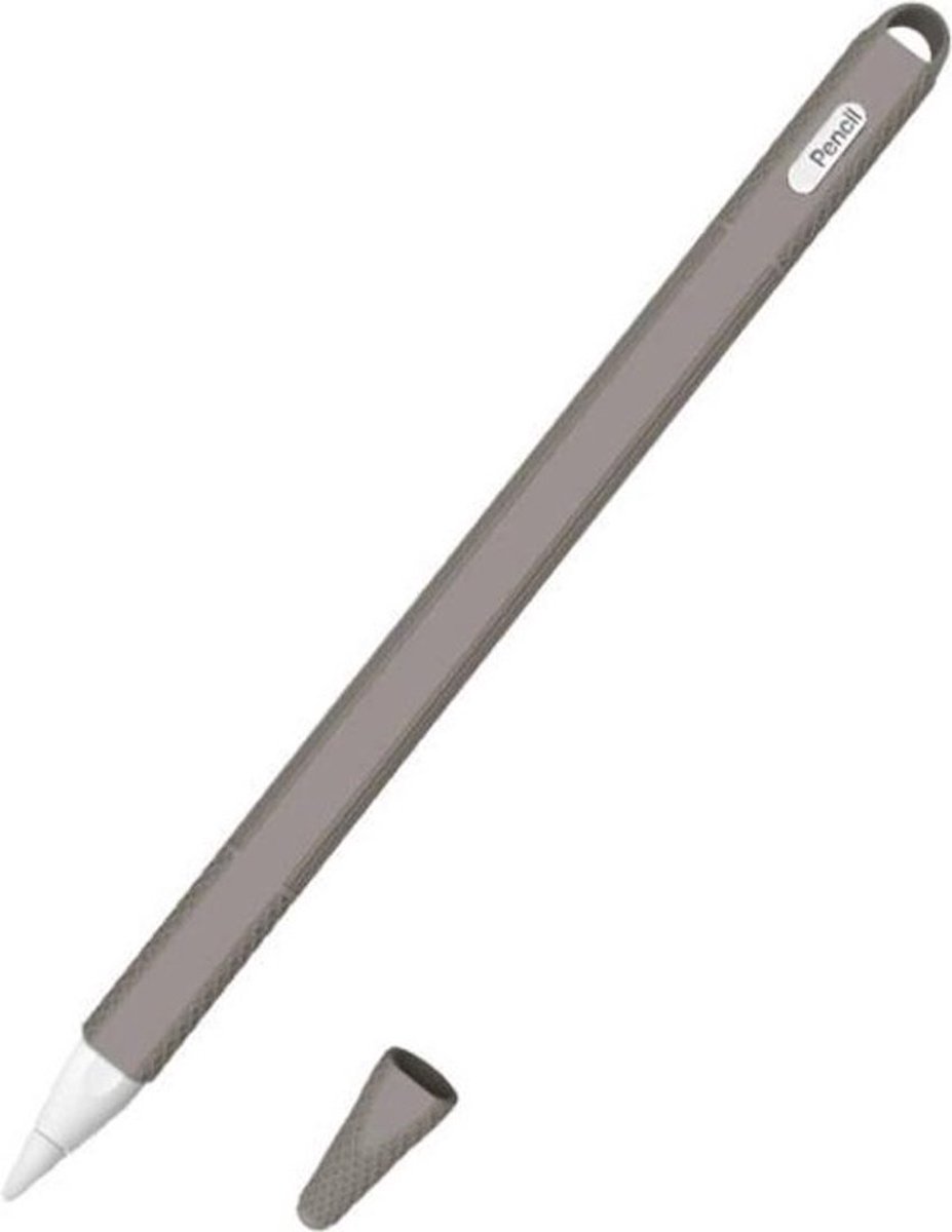 Apple pencil Beschermhoes – Geschikt voor Apple Pencil 2 – Handdetectie – Grijs