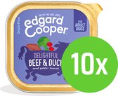 Edgard & Cooper Adult Beef & Duck 150 gram - 10 kuipjes