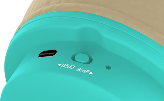 Animal Crossing - Casque junior sans fil - Limiteur de volume - Microphone - Pliable - Longue durée de lecture