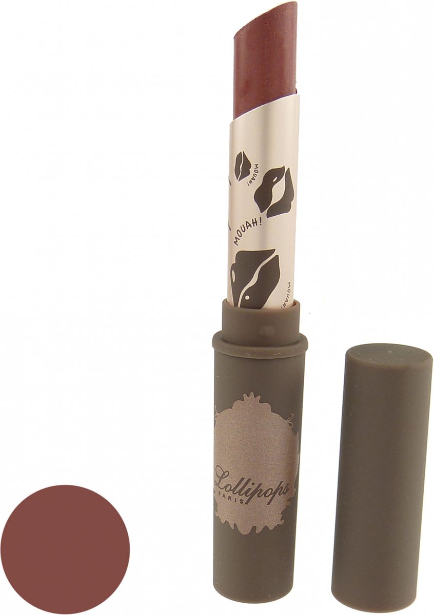 Lollipops Paris Kiss My Lips Glossy Lipstick - Lips Pen Color Make Up - 1.5g - 101 Yes Mum
