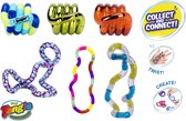 Tangle Voordeelpakket - Fidget Toy voor kinderen en volwassenen - Fidget Toy voor school - Cadeau voor tieners en volwassenen - Kleuren variëren