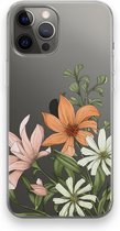 Case Company® - Hoesje geschikt voor iPhone 12 Pro Max hoesje - Floral bouquet - Soft Cover Telefoonhoesje - Bescherming aan alle Kanten en Schermrand